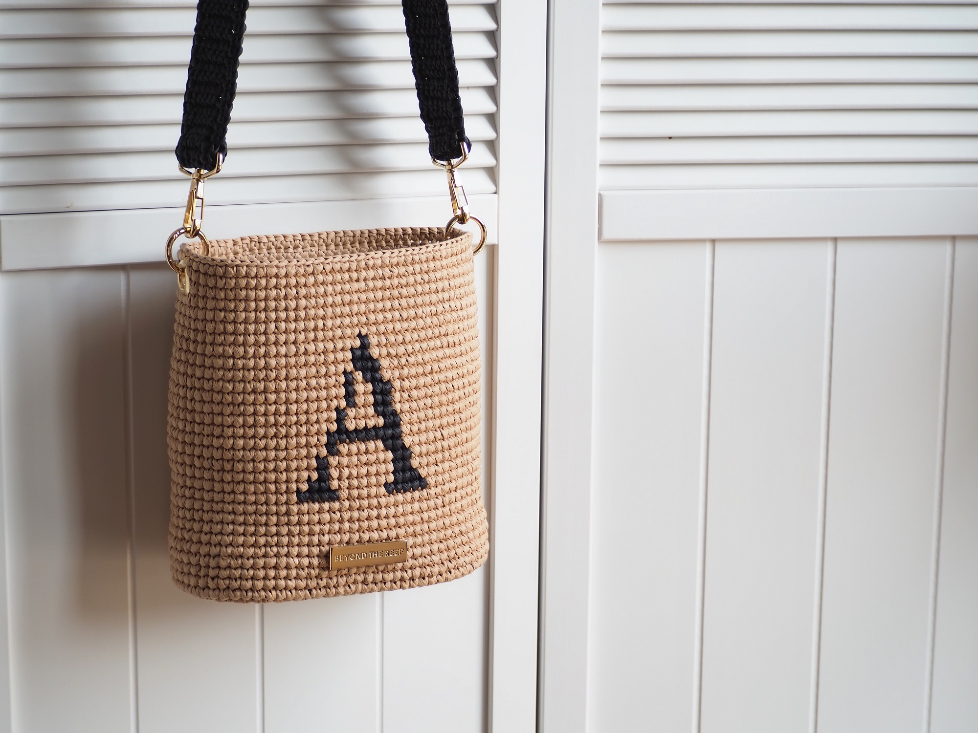 BEYOND THE REEF ハンドメイド 2WAYバッグ／ベージュ ヴォーグ学園