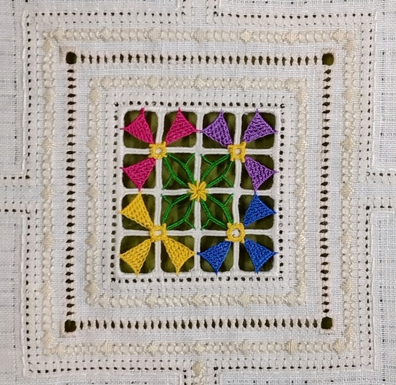 トクコプルミエヴォル 絹混 花刺繍 パッチワーク ツイード Aライン コート 再構築 先染め襤褸パッチワークシャツ – Karakubuy